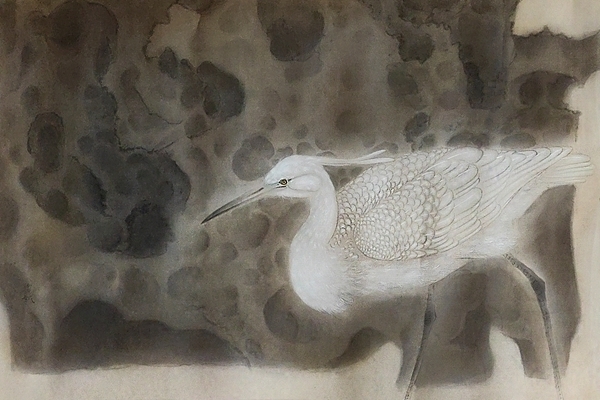 唐诗敏家属绢画作品《鼓翼扬清音》_副本.jpg 唐诗敏家属绢画作品《鼓翼扬清音》_副本.jpg